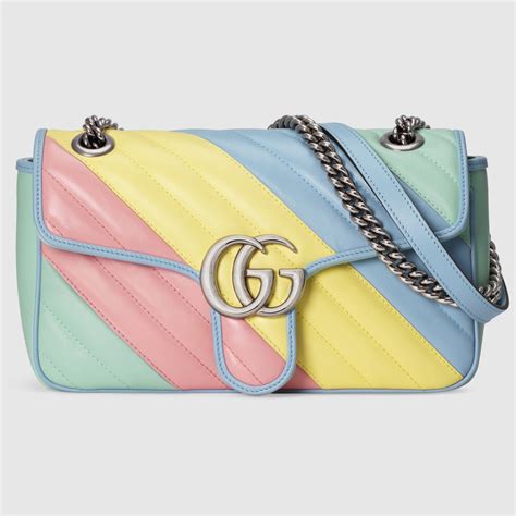 gucci marmont arcobaleno|gg marmont handbags.